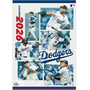 ロサンゼルス・ドジャース　壁掛けカレンダー 