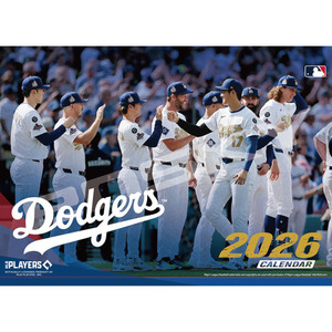 ロサンゼルス・ドジャース　卓上カレンダー