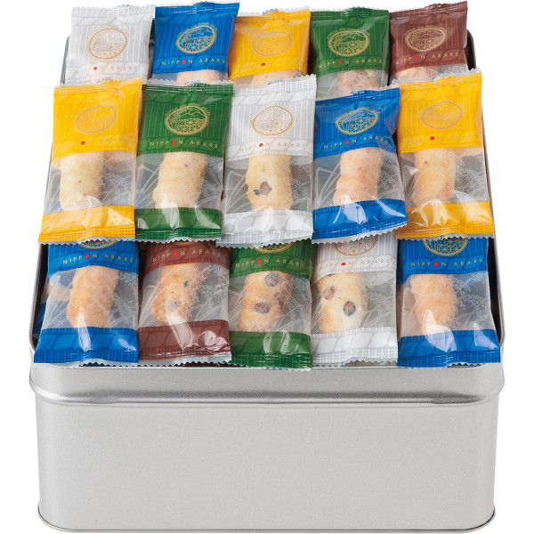 にっぽんあられ（缶入）