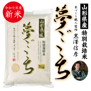 山形県産　黒澤信彦さんの夢ごこち　5kg　6本セット