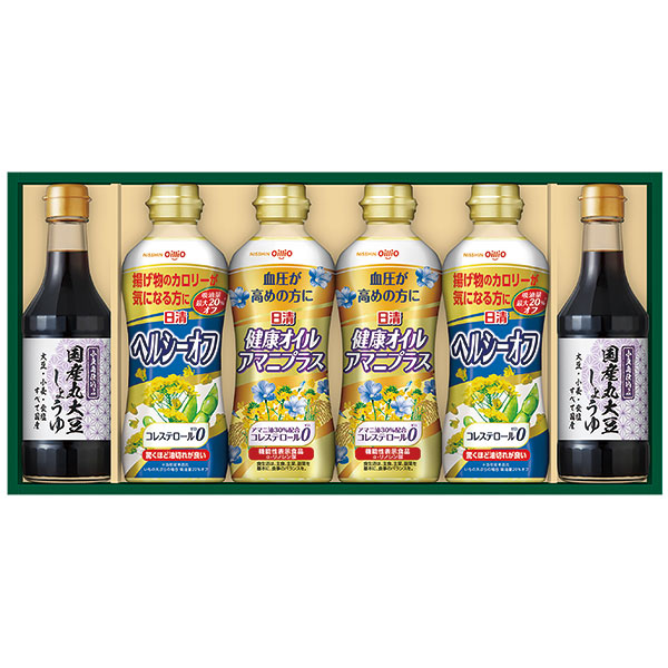 日清　バラエティオイル＆丸大豆しょうゆギフトＳＯＴー３０Ａ