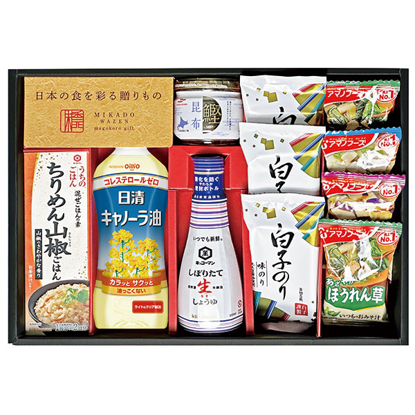 味香門和膳（みかどわぜん）アマノフーズ＆キッコーマン和食詰合せＭＫＤ-３０Ａ