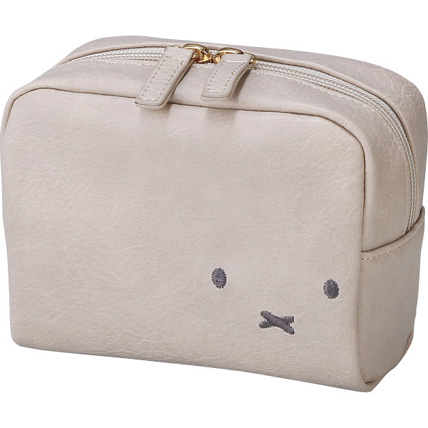 ディック・ブルーナ　ミッフィーポーチ　グレージュ