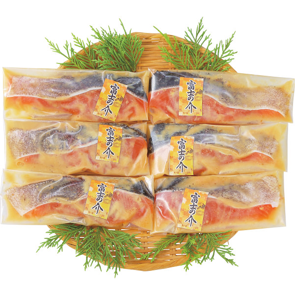 富士の介　厚切りサーモン甲州漬けセット（６切）