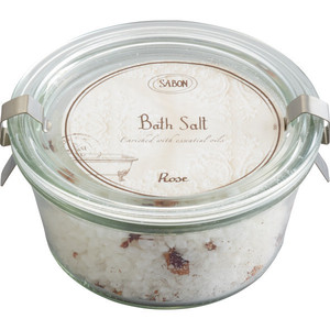 ＳＡＢＯＮ　バスソルト　ローズ（２５０mL）00