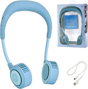 【サックスブルー】ダブルファンハンズフリーヨガシロッコ（宅配料込）00