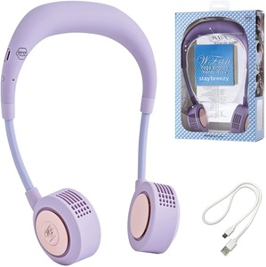 【ラベンダー】ダブルファンハンズフリーヨガシロッコ（宅配料込）00