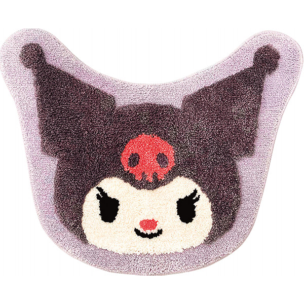 サンリオキャラクターズ　洗えるマット　クロミ