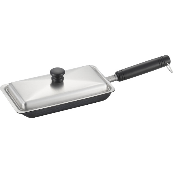 ダンチュウ　ＩＨ対応鉄餃子鍋（ステンレス蓋付）