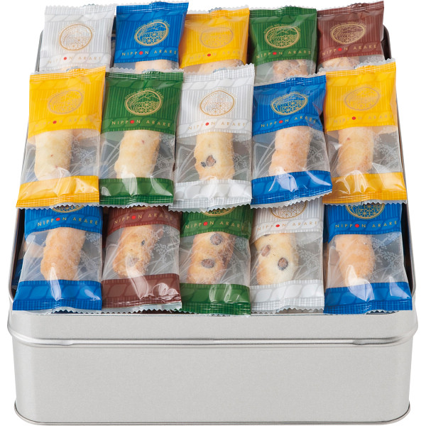 にっぽんあられ（缶入）