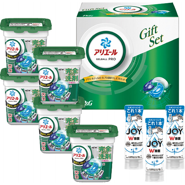 Ｐ＆Ｇ　アリエールジェルボールプロ部屋干しギフトセット