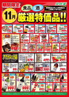 １１月厳選特価品