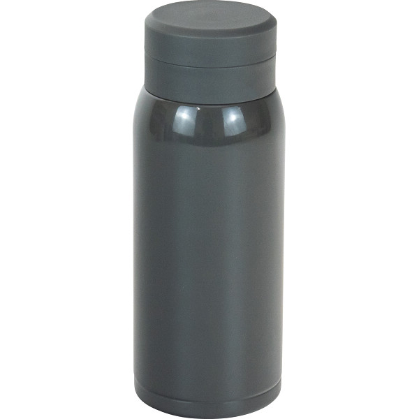 モテコ　スクリュー栓マグボトル（３５０mL）　グレー