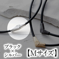 コラントッテ　ネックレス　ＡＬＴ　ブラック×シルバー　【Mサイズ】