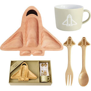 【ロケット】プチママン キッズ食器3点ギフトセット