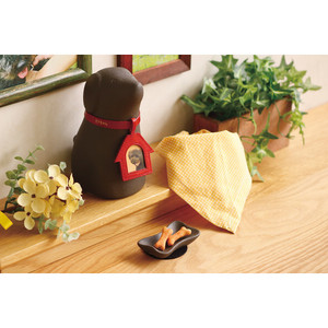 コッコリーノ　モニュメント（お名入れ）ワンチョＢ／ブラック 商品画像 01