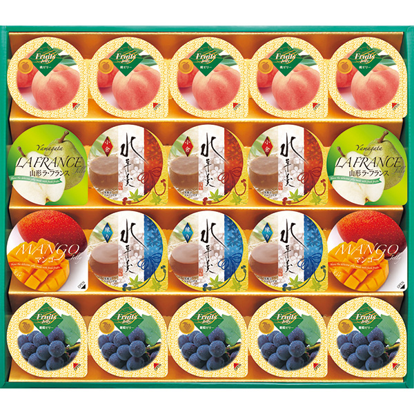 金澤兼六製菓　サマーギフトゼリー（２０個）〈ＴＫＫ-３０Ｎ〉