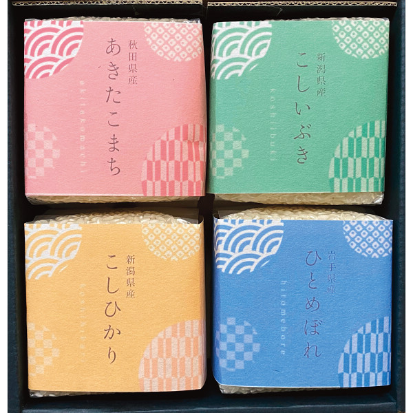初代田蔵　ブランド銘柄・無洗米食べくらべギフトセット 商品画像 00