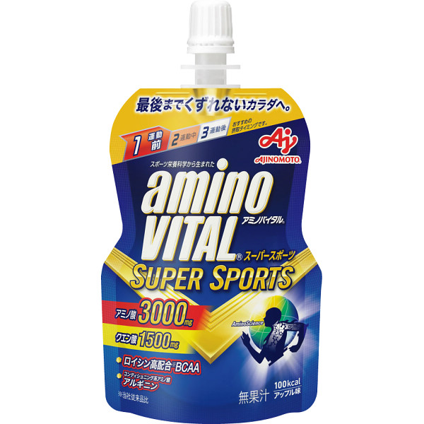 「アミノバイタル」ゼリードリンク　ＳＵＰＥＲ　ＳＰＯＲＴＳ（２４個）　