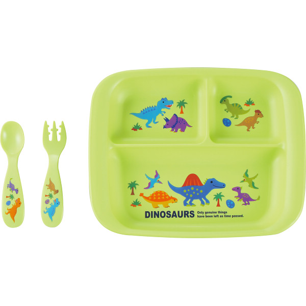 ベビーお食事ギフトセット　ディノサウルス 商品画像 01