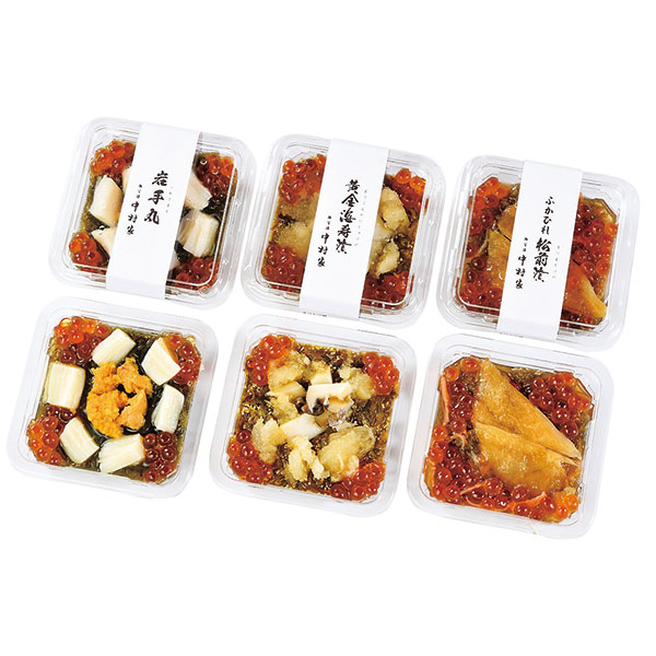 釜石中村家　海鮮漬詰合（３種）　