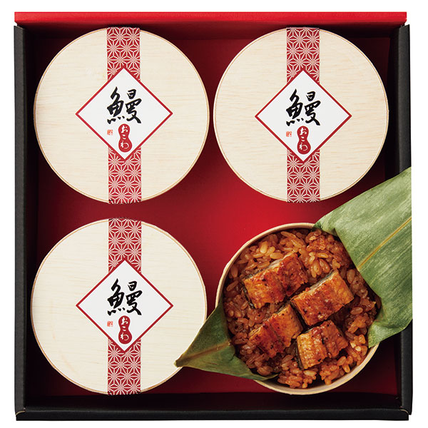 うなぎ工房のうなぎおこわ（４食）　