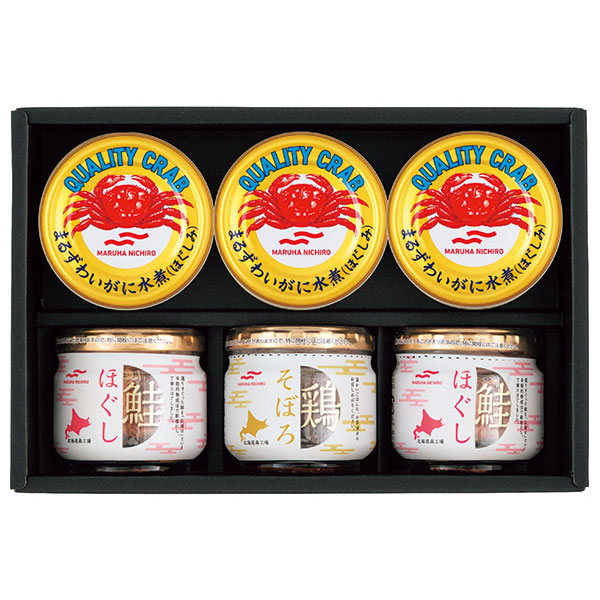 マルハニチロ　かに缶詰・瓶詰詰合せ　ＭＢ-３