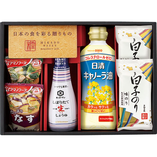 味香門和膳（みかどわぜん）アマノフーズ＆キッコーマン和食詰合せ　ＭＫＤ-１５Ｎ