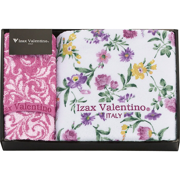 アイザック・バレンチノ　バス・フェイスタオルセット