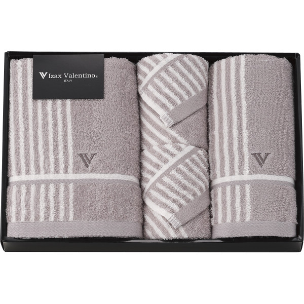アイザック・バレンチノ　バス・フェイス・ウォッシュタオルセット