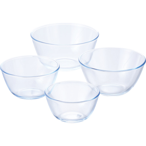 マジクック　耐熱ボウル４点セット　小