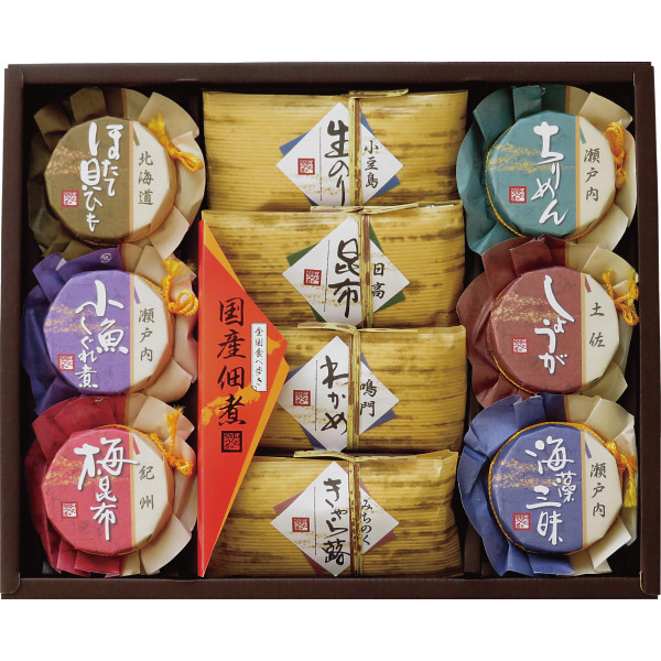 安田の佃煮　佃煮の故郷から