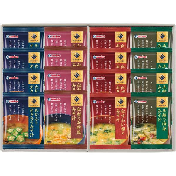 Ｕｍｉｏｓ（ウミオス）　海からの恵み　海鮮フリーズドライ詰合せ