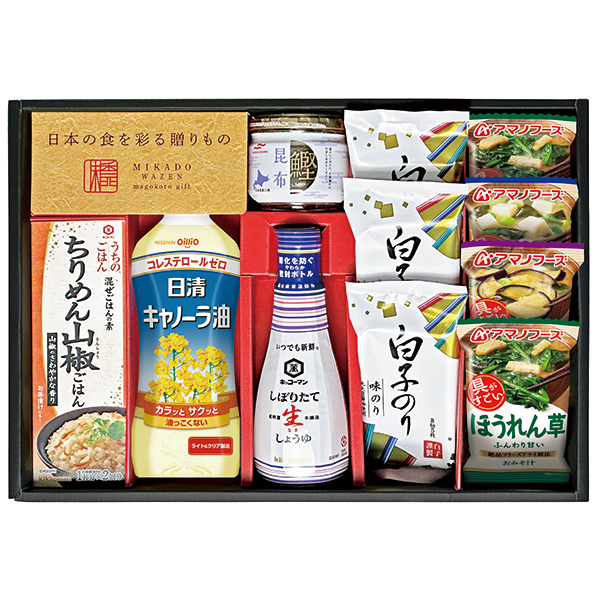 味香門和膳（みかどわぜん）　アマノフーズ＆キッコーマン和食詰合せ＜ＭＫＤ-３０Ａ＞