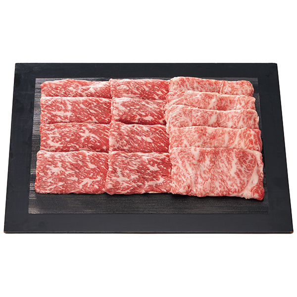 銀座吉澤　黒毛和牛　モモ・肩ロース　すき焼き用（計５５０ｇ）