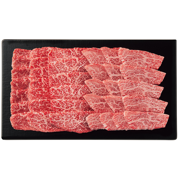 銀座吉澤　鹿児島県産黒毛和牛　モモ・ロース焼肉用（計５００ｇ）