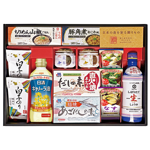 味香門和膳（みかどわぜん）　アマノフーズ＆キッコーマン和食詰合せ＜ＭＫＤ-４０Ｂ＞