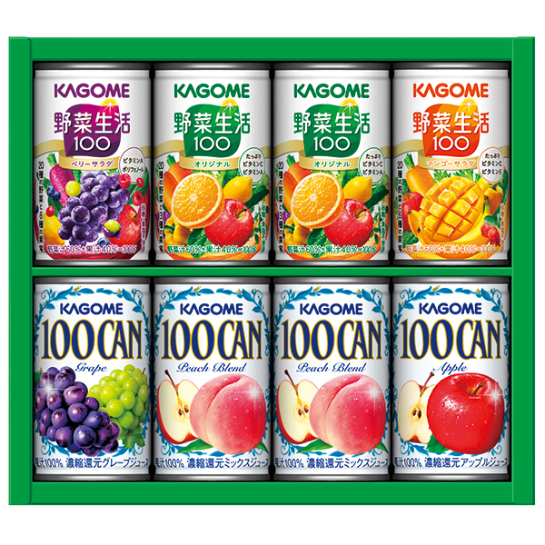 カゴメ　すこやかファミリーギフト（８本）＜ＫＳＲ-１０Ｐ＞