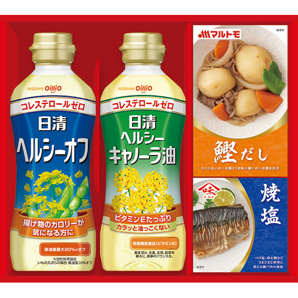 日清ヘルシーオイル＆バラエティ調味料ギフト＜Ｎ-１５Ａ＞